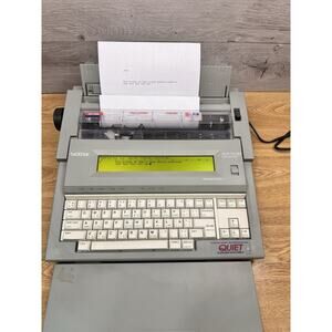 Brother WP-760D Word Processor Electronic Typewriter w/ Cover - Tested!